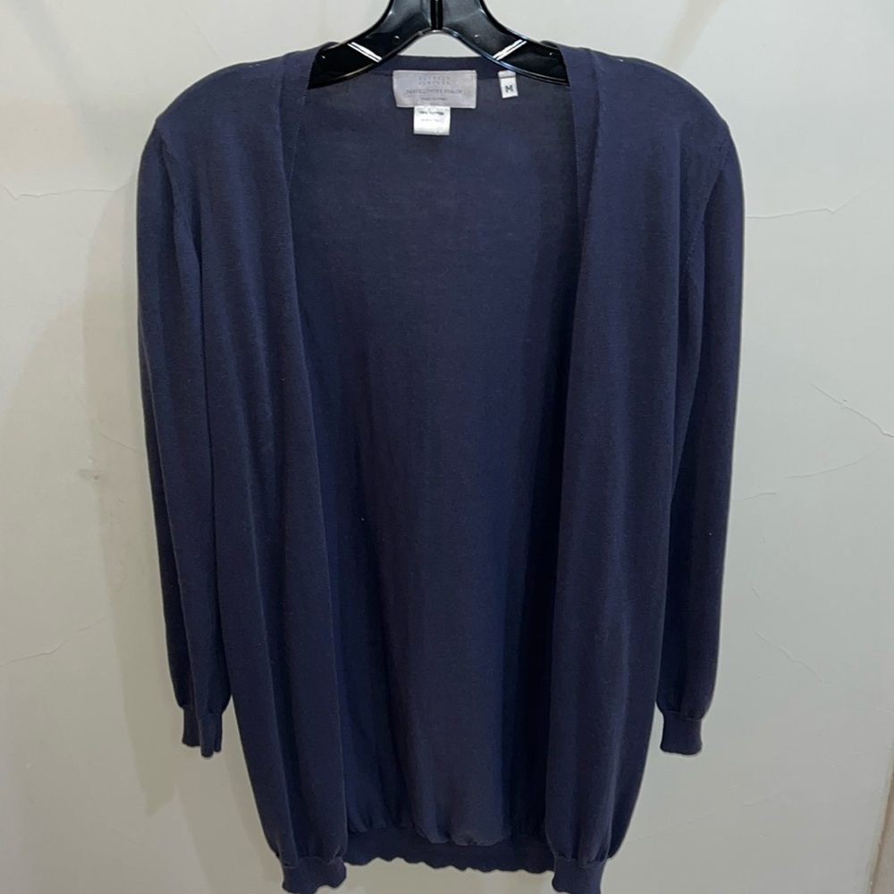 Barney’s cotton long cardigan size M